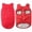 Red, variant on Waterproof Windproof Dog Winter Coat for Small Medium Large Dogs Warm Lined Puppy Jacket for Cold Weather Lightweight Snow Coat Soft Doggie Vest