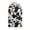 Cow Print Pattern, variant on HELLHERO Handle Food Processor Cover There is only one dust cover Polyester for Kitchen Counter, Colorful Striped Pattern