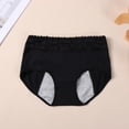 thumbnail image 6 of Valcatch 3-pack Women Period Underwear Panties Seamless Cotton Lace Briefs Breathable Soft for Everyday Wear, 6 of 9