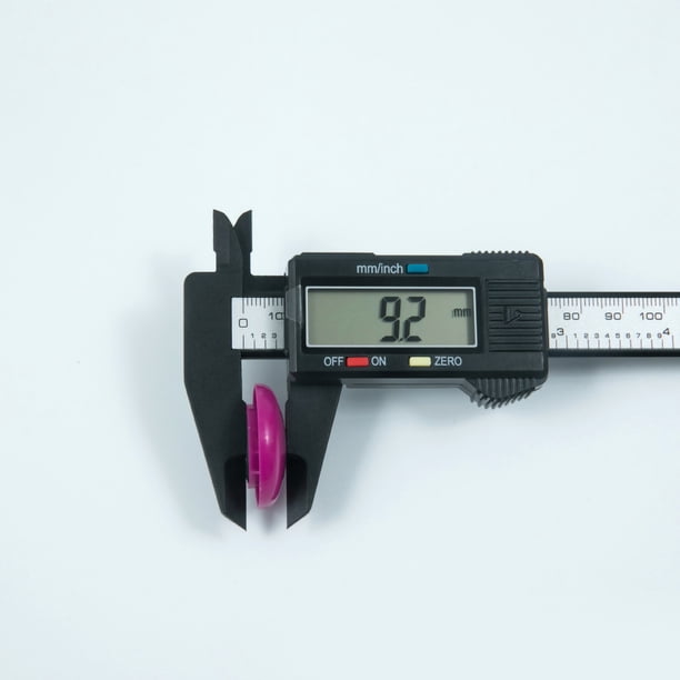 Herramienta de medición de calibrador, calibrador electrónico de plástico con pantalla LCD, calibrador electrónico con los mejores materiales