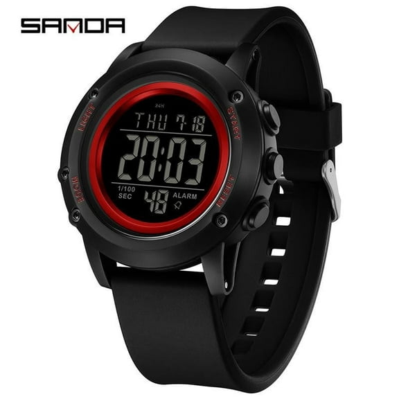 Explojoy Multifunctional Digital Sports Watch – Waterproof & Trendy Design