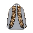 thumbnail image 3 of Leopard Print Backpack for School,Cute School Bag,Schoolbag with Adjustable Shoulder Straps & Padded Back,15.3"x11"x6.7", 3 of 6