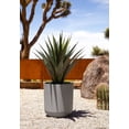 thumbnail image 4 of Veradek Mason Series Kona 20" Plastic-Stone Planter - Gray, 4 of 9