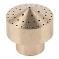 thumbnail image 1 of Brass Garden Water Fountain Nozzle - 1/2" Column, Fireworks Design, 1 of 15