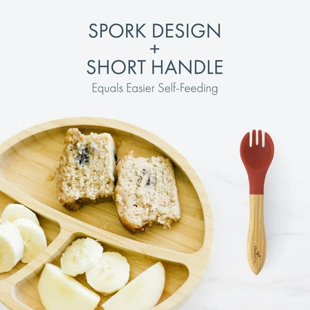 Training Forks | Bamboo & Silicone