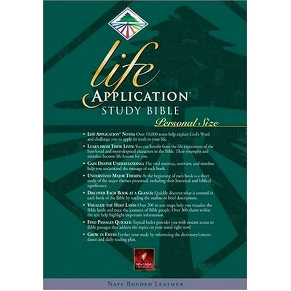 Pre-Owned Life Application Study Bible-NLT-Personal Size (Hardcover - Used) 0842369287 9780842369282