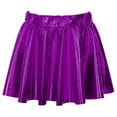 thumbnail image 4 of enyan Carnival Girls Dresses Kids Tutu Skirts 3 Layered Tulle, Fit Most 4-11 yrs Little & Big Girls for Dance Party Costume Purple,8-10 Years, 4 of 4