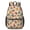 Hedgehog and Hat Pink Pattern, variant on Hedgehog and Hat Pink Pattern 17" Waterproof Oxford School Backpacks for Teens, S-Shape Padded Straps, for School, Travel, Hiking, Camping