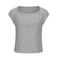 thumbnail image 5 of Xdegoge Kids Girls Fashion Cap Sleeve Crop Top Soft Stretchy Fit Ideal for Daily Activities Playdates and Light Outings Suitable for Toddler Baby Kids Tween Teen 5-15Y, 5 of 8