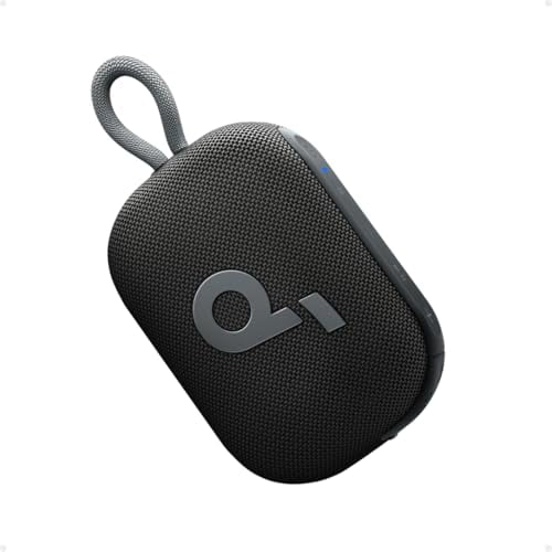 Altavoz Bluetooth Soundcore Select 4 Go de Anker, mini altavoz de ducha portátil, hasta 20 h de tiempo de reproducción, IP67 resistente al agua y al polvo, flotable, sonido potente, ideal para interio