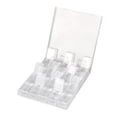 thumbnail image 2 of 1PC 20 Slots Nail Sequins Glitter Holder Nail Supplies Storage Box Manicure Tool Acrylic Case (Transparent), 2 of 7