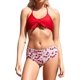thumbnail image 1 of Women's Self Tie Front Halter de Dos Piezas de Traje de baño con Bikini de Cintura Alta Rojo G Rojo G Xishao ropa, 1 of 2