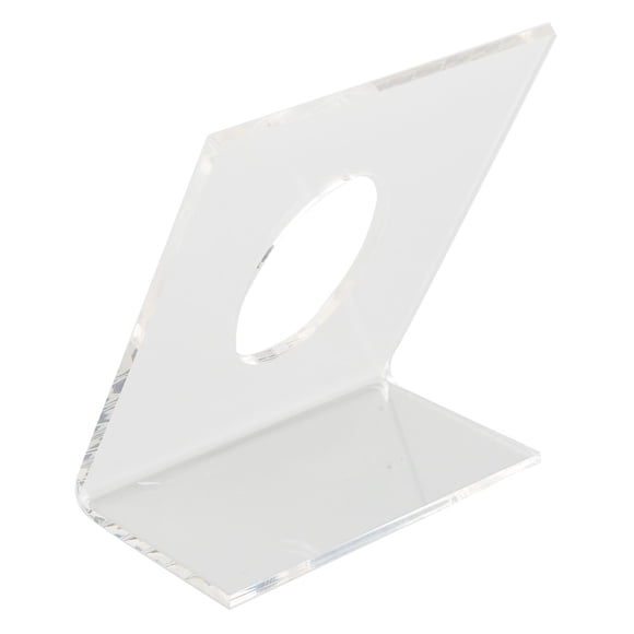Soporte de Exposición de Audífonos, Audífonos Decorativos Portátiles que Muestran Plásstico de Pie Estable para aretes