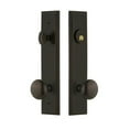 thumbnail image 5 of Grandeur 840151 Carre Solid Brass Tall Plate Single Cylinder Keyed Entry Set - Brass, 5 of 6