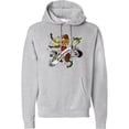 thumbnail image 2 of Inktastic Buchanan Tartan Lion Adult Hoodie Sweatshirt, 2 of 4
