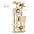 thumbnail image 1 of Torre para gatos Cat Tree Feandrea de 155 cm con rascadores y hamaca, 1 of 9