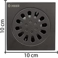 thumbnail image 2 of Kit de Regadera CNX 20 x 20 cm Cuello de 30 cm Resumidero Cuadrado 10 x 10 cm Manerales Negro Mate, 2 of 8