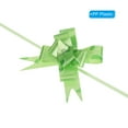 thumbnail image 4 of Unique Bargains 3.3inch Pull Bows Gift Wrapping Pull Bow Heart Pattern Baskets Present Bows Ribbon Green 100 Pcs, 4 of 6
