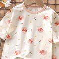 thumbnail image 5 of TOWED22 Toddler Boys Clothes Outfits Set 2Pcs Long Sleeve Print Round Neck Cotton T-Shirt Elastic Waist Joggers Warm Fall Winter(Light Pink,10-11 Y), 5 of 6