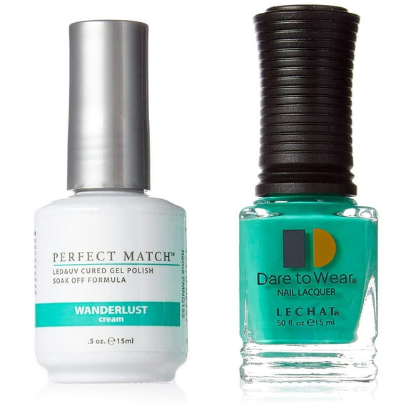 LECHAT Perfect Match Pair of Soak off Gel   Matching Nail Polish PMS155 - Wanderlust
