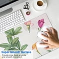 thumbnail image 4 of Express Yourself with Beautiful Flowers Plants Mouse Pad - Personalized, Premium Textured & Washable - Non-Slip Base for Wireless Mouse, 31.5x11.8 Inch, 4 of 7