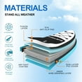 thumbnail image 6 of CADALENE Inflatable Stand up Paddle Board with Premium Accessories,10 ft Anti-Slip Sup Paddleboard for Adults & Youth Yoga Fishing Touring, 6 of 7
