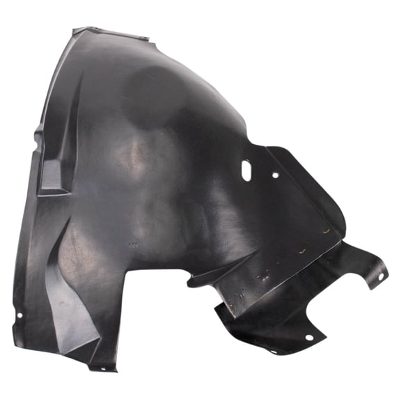 TRQ Front Right Forward Inner Fender Liner Black Passenger Side Fits Select 2000-2005 Ford Taurus FO1251119