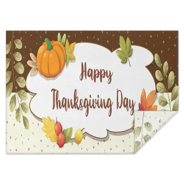 Thanksgiving Tablecloth Wrinkle Resistant Washable Tablecolths Table Covers Welcome Fall Pumpkin Harvest Table Cloths for Thanksgiving Background Indoor Outdoor Birthday Rectangle,60x84inch