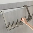 thumbnail image 4 of Door Behind Hook Storage Wall Hanging Clothes Hanger Coat Hook Punch-free Hanger Bedroom  Kitchen Organizer Quick Installation, 4 of 9