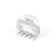 thumbnail image 3 of 6 PC Silver Color Medium Claw Clip : the Ultimate in Hair Styling! Clips Girl Brand, 3 of 7