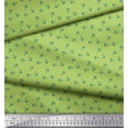 thumbnail image 3 of Soimoi Green Heavy Satin Fabric Anchor Hook Nautical Decor Fabric Printed Yard 54 Inch Wide, 3 of 3
