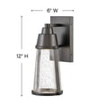 thumbnail image 2 of Hinkley Lighting 2550 Miles 12" Tall Led Coastal Elements Outdoor Wall Sconce, 2 of 7