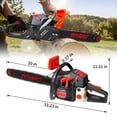 thumbnail image 5 of Amobro Gas Chainsaw 20-inch 62CC 3HP 2-Cycle Petrol Powered Chain Saws for Trees and Wood Cutting, 5 of 10
