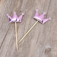 thumbnail image 6 of FRCOLOR  10 Pcs Birthday Cake Picks and Toppers The Baby Shower Decoration Insert, 6 of 8