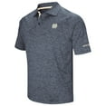 thumbnail image 2 of Men's Colosseum Navy Notre Dame Fighting Irish Big & Tall Down Swing Polo, 2 of 5
