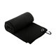 thumbnail image 4 of Toalla de golf accesorio de golf con toalla de limpiador de bolas de golf de carabinas Negro, 4 of 8