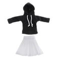 thumbnail image 2 of Ropa de muñecas BJD Hugo 2 3 Pack con Capucha Y Plisada para 1/6 Blythe Doll Dress Up Outfits 2 piezas, 2 of 5