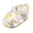 Yellow, variant on EnJoCho Toddler Sandals with Cherry Fruit Print, Anti-Slip Soft Sole Play Shoes, Flexible Arch Support for Babys First Walkers Home & Daycare Use