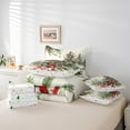 thumbnail image 6 of Castle Fairy 7-Piece Teens Red Bow Xmas Tree Full Bedding Set, 6 of 8
