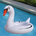 thumbnail image 1 of Flotador inflable para piscina con cisne, flotadores inflables, tumbona, juguete para , piscina, salón, balsa, flotadores para fiesta,, 1 of 8