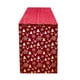 thumbnail image 2 of Mantel Navideño Rojo de Poliéster Impermeable de 274 X 28 Cm | Diseño Navideño con Copos de Nieve y Astas | Funda Duradera y Lavable para Mesa de Comedor y Centro, Ideal para Decoración Navideña, 2 of 6