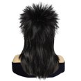 thumbnail image 2 of Disfraz de rock de los 80 para cosplay, salmonete negro con puntas, 49 cm, 2 of 3