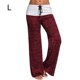 thumbnail image 1 of Pantalones deportivos Jumpingount Mujer Leggings Casual Yoga High Rise Rojo L AP002116-03, 1 of 5