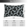 thumbnail image 2 of Kdxio Cotton Pillow Cases 20"x30" Pillowcases,Soft and Breathable Bedroom Pillow Cases-Flower, 2 of 8
