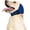 Blue, variant on Dog Ear Muffs & No Shake Ear Wrap for Hematoma, Bathing, Drying, Swim& Noise Anxiety Relief- Elastic Waterproof Ear Protector with Calming Hoodie Design for Grooming/Head Ear Cover