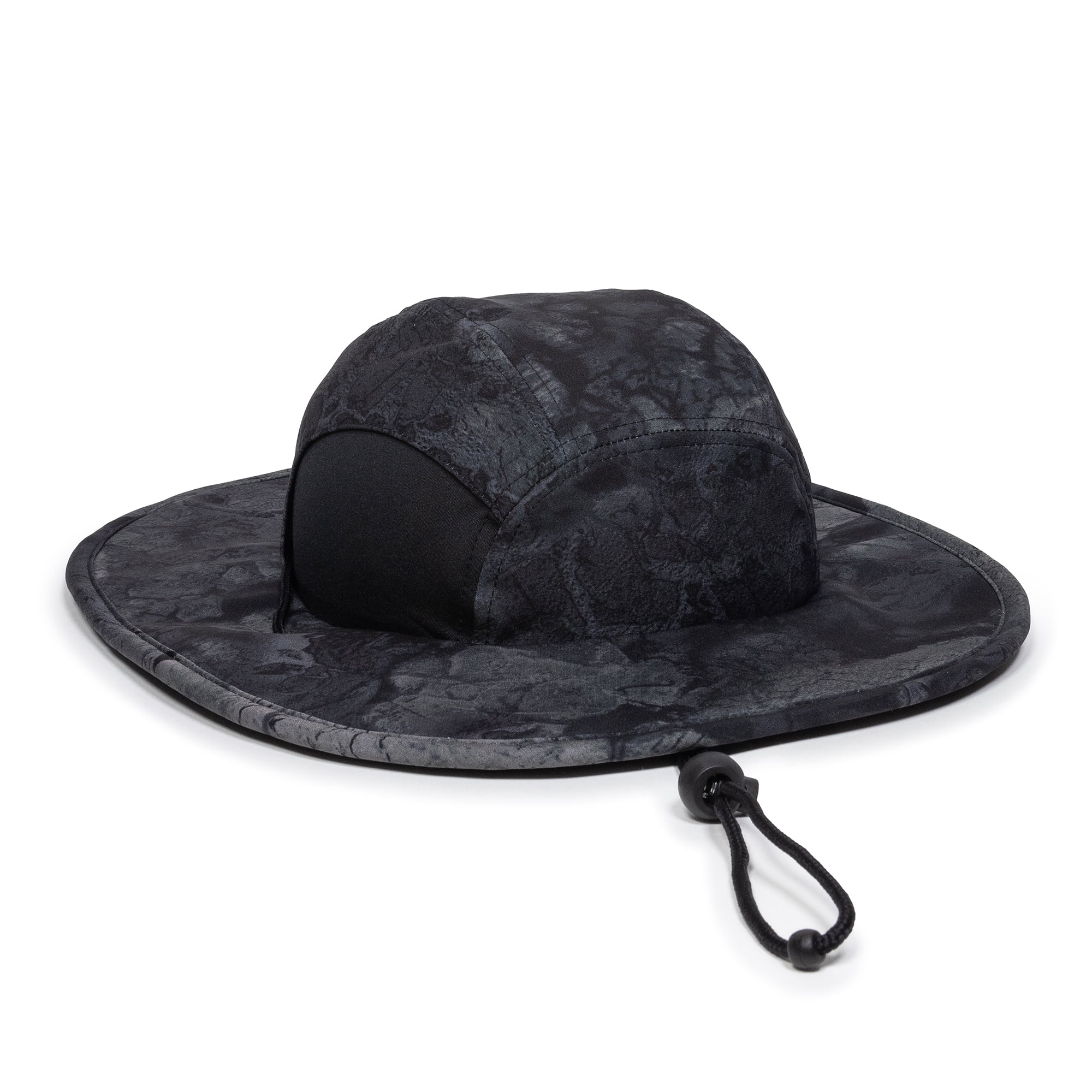 Realtree Fishing Wide Brim Boonie, Fishing WAV3 Black, Adult 