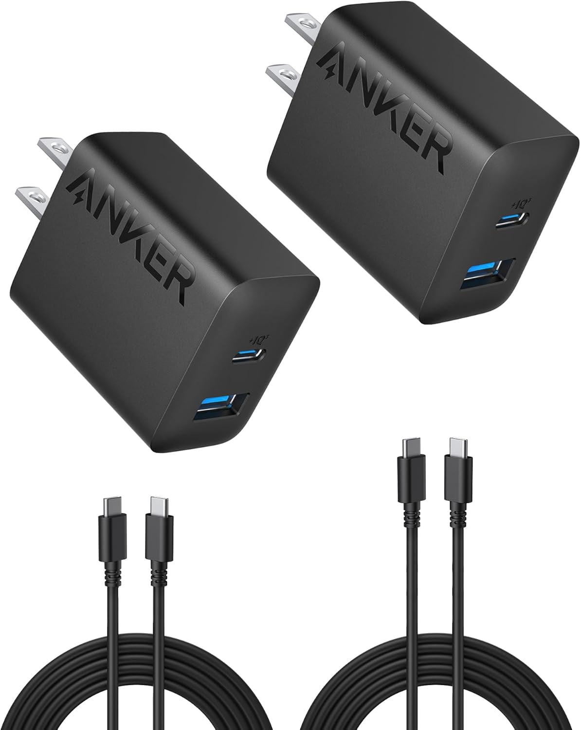Anker PowerPort III 3-Port 65W Wall Charger, PPS Fast