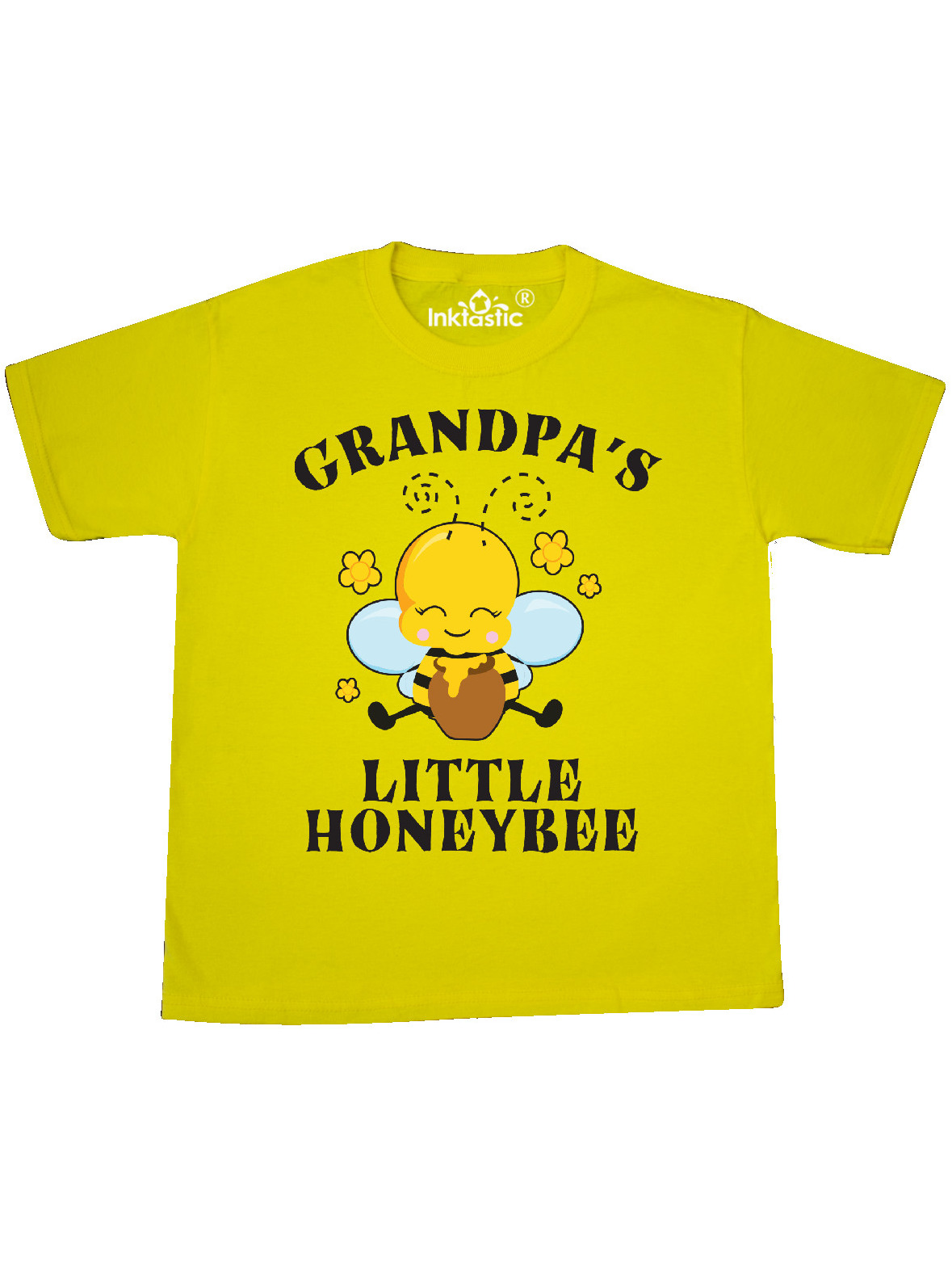 Download Cute Bee Grandpa's Little Honeybee with Stars Youth T ...