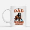 thumbnail image 2 of Custom Mugs I Am Dad And Welder Nothing Scares Me Welding Electrial Job Dads Funny Gifts Santa Christmas Presents Ceramic Coffee 11oz 15oz Mug, 2 of 7