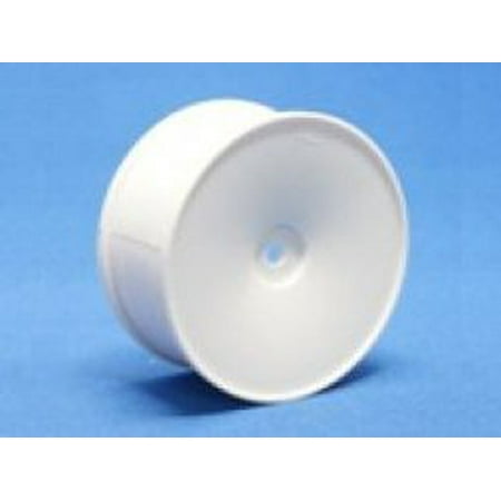 Gas Touring Car - Integy RC Toy Model Hop-ups RIDE-240 RIDE White 24mm Dish Wheels (4) for 1/10 Touring Car